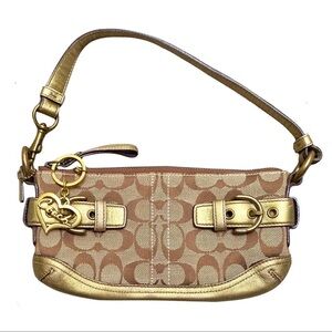 Coach Y2K Signature Demi Baguette